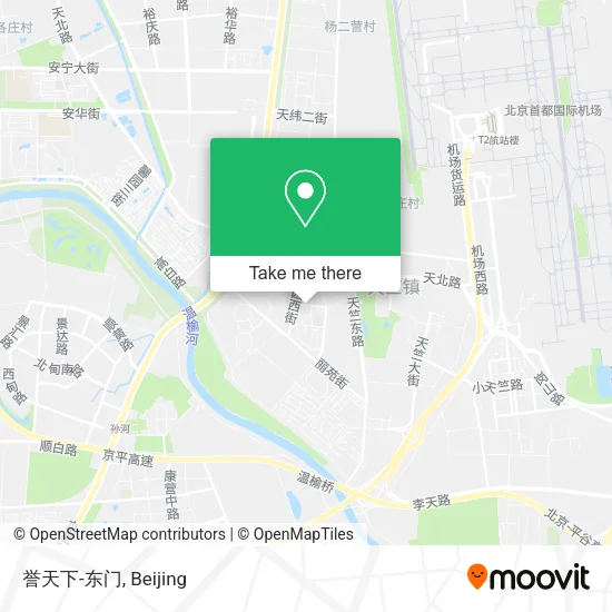 誉天下-东门 map