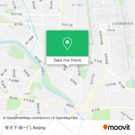 誉天下-南一门 map