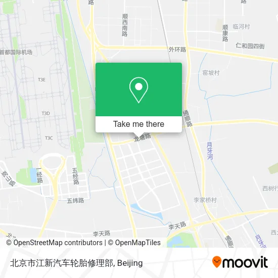 北京市江新汽车轮胎修理部 map