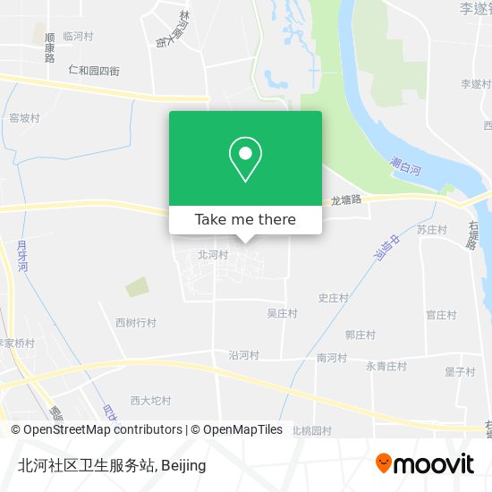 北河社区卫生服务站 map