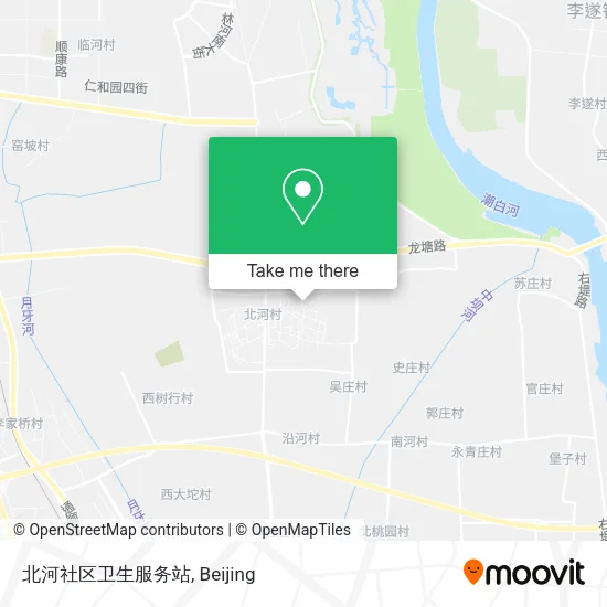北河社区卫生服务站 map