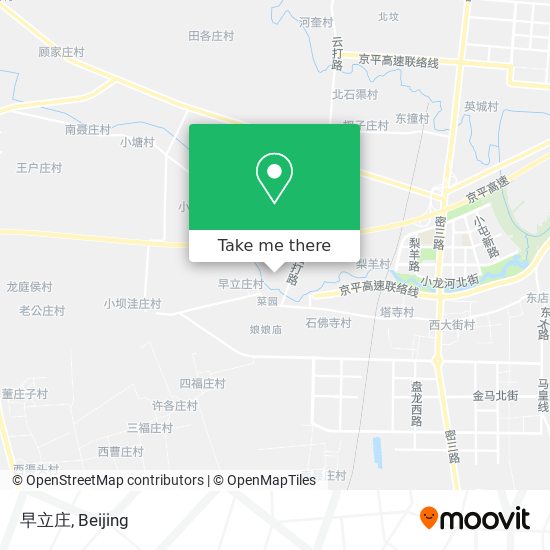 早立庄 map