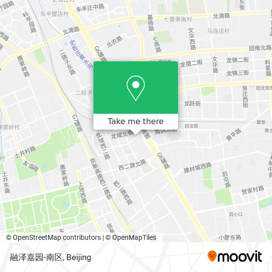 融泽嘉园-南区 map