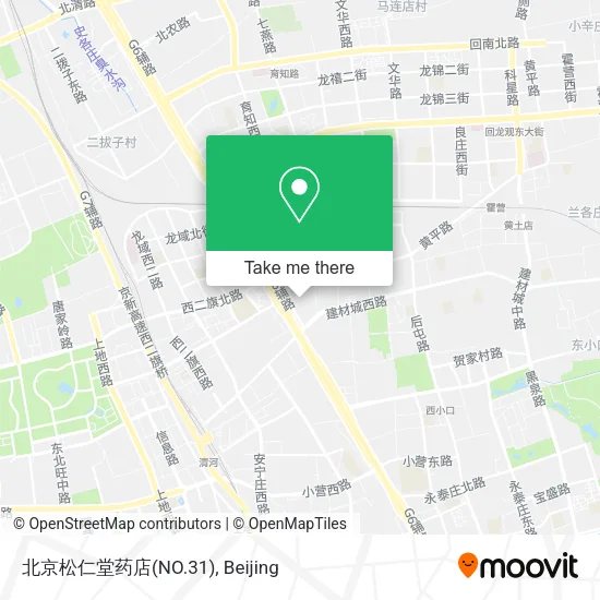 北京松仁堂药店(NO.31) map