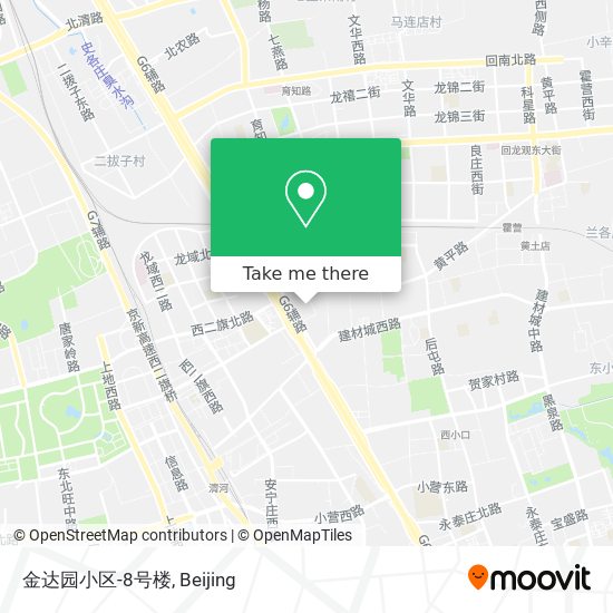 金达园小区-8号楼 map