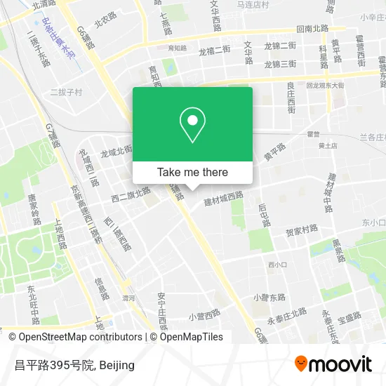 昌平路395号院 map