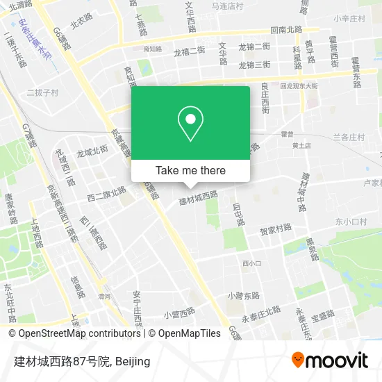 建材城西路87号院 map