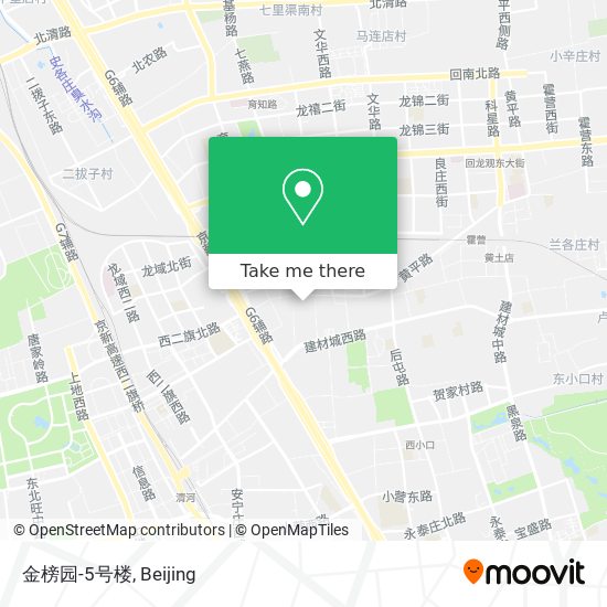 金榜园-5号楼 map