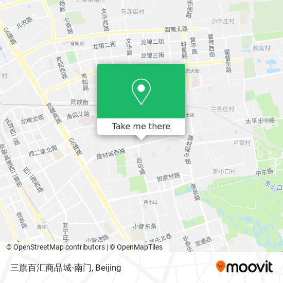 三旗百汇商品城-南门 map