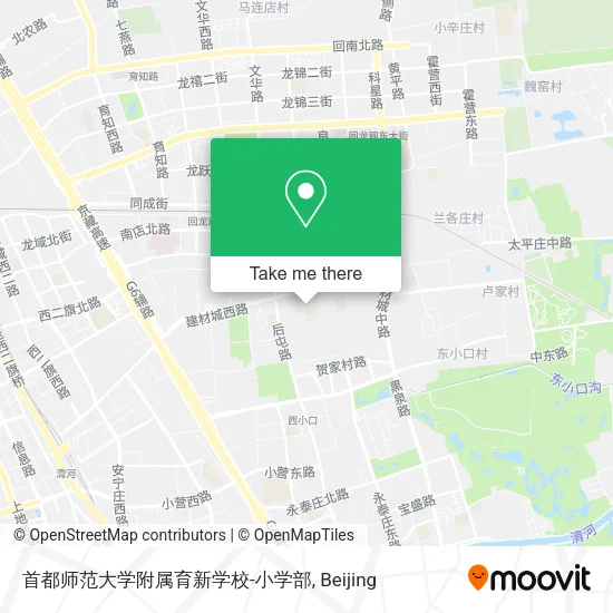 首都师范大学附属育新学校-小学部 map
