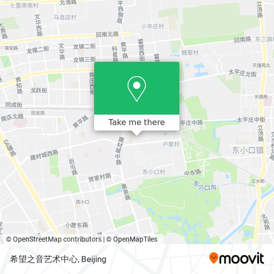 希望之音艺术中心 map