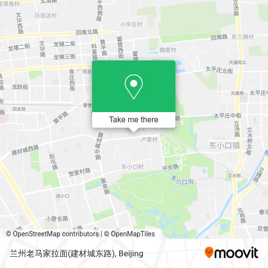 兰州老马家拉面(建材城东路) map
