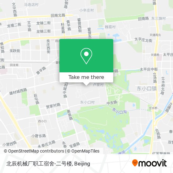 北辰机械厂职工宿舍-二号楼 map