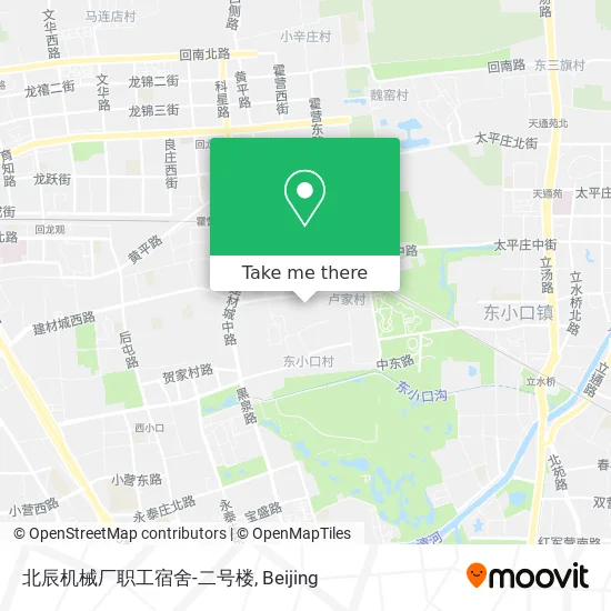 北辰机械厂职工宿舍-二号楼 map