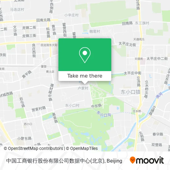 中国工商银行股份有限公司数据中心(北京) map