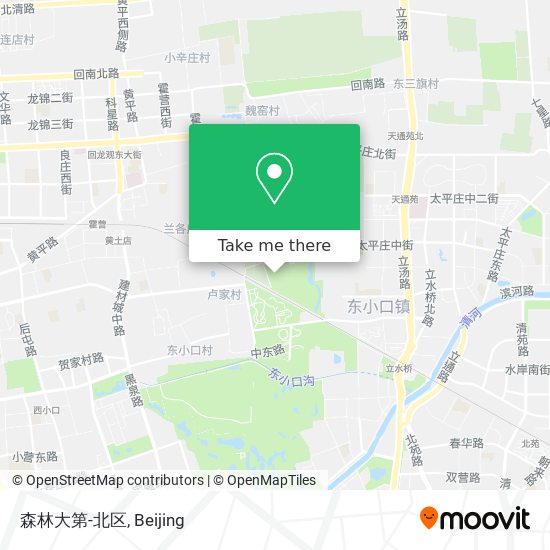 森林大第-北区 map