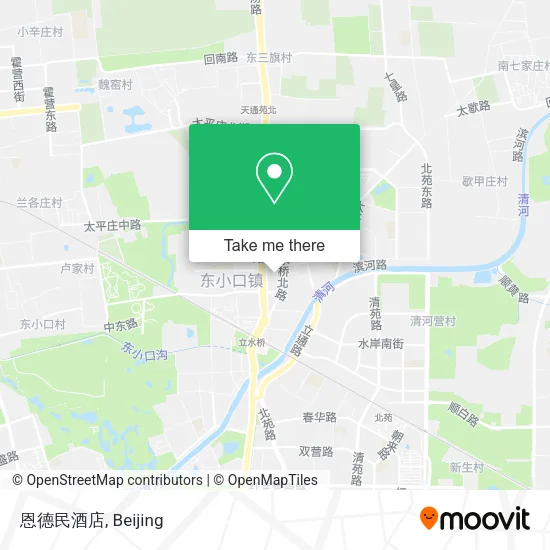 恩德民酒店 map
