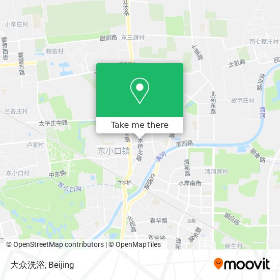 大众洗浴 map
