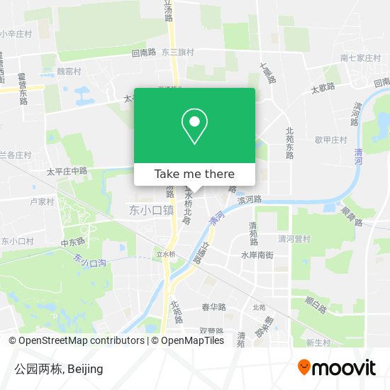 公园两栋 map