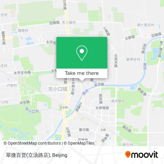翠微百货(立汤路店) map