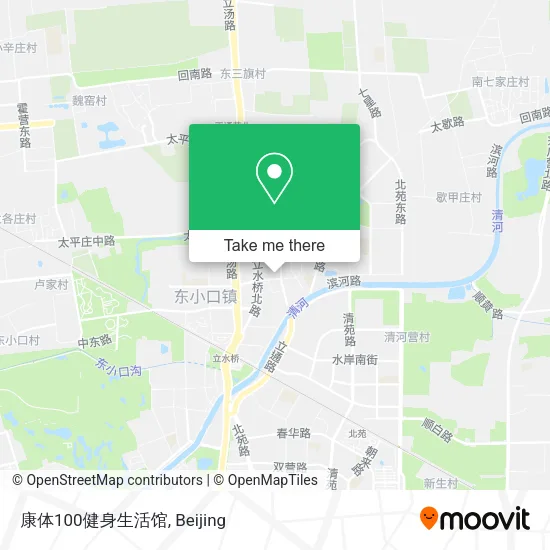 康体100健身生活馆 map