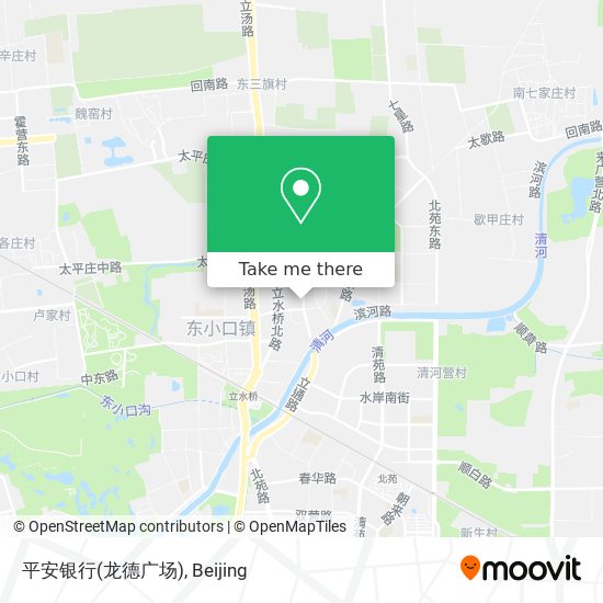 平安银行(龙德广场) map