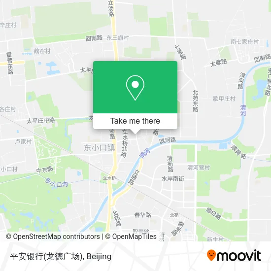 平安银行(龙德广场) map