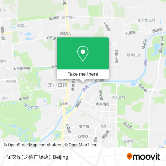优衣库(龙德广场店) map