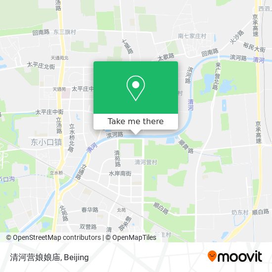 清河营娘娘庙 map