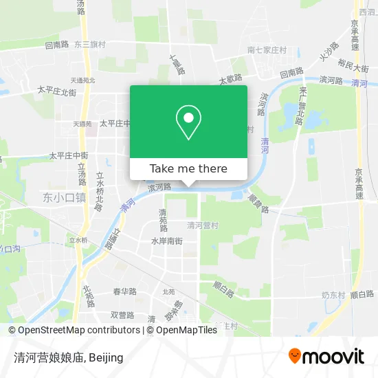 清河营娘娘庙 map