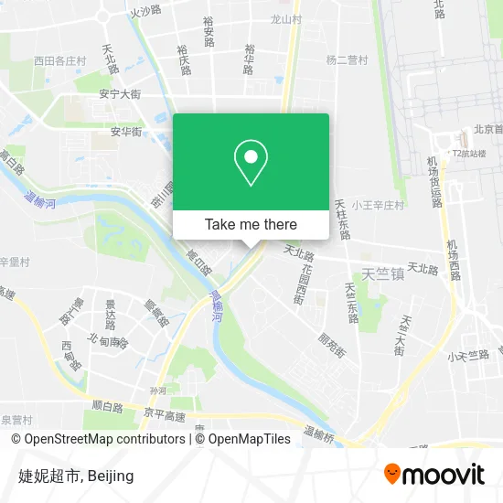 婕妮超市 map