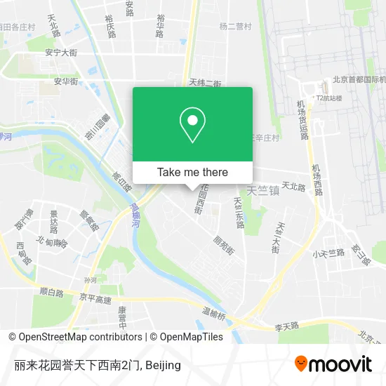 丽来花园誉天下西南2门 map