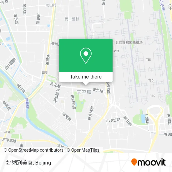 好粥到美食 map
