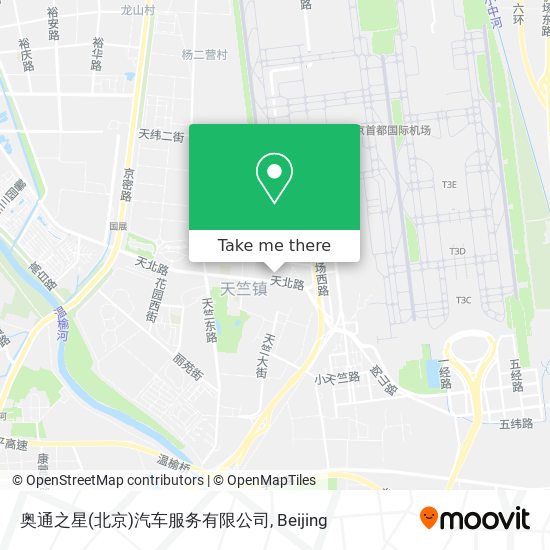 奥通之星(北京)汽车服务有限公司 map