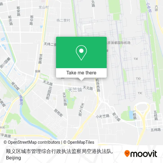 顺义区城市管理综合行政执法监察局空港执法队 map