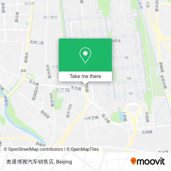 奥通博雅汽车销售店 map