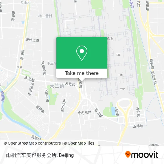 雨桐汽车美容服务会所 map