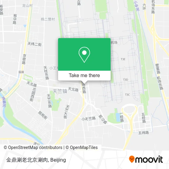 金鼎涮老北京涮肉 map