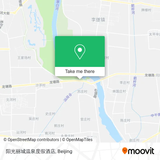 阳光丽城温泉度假酒店 map