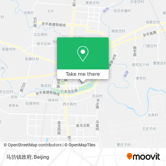 马坊镇政府 map