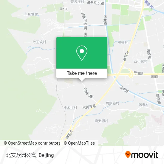 北安欣园公寓 map