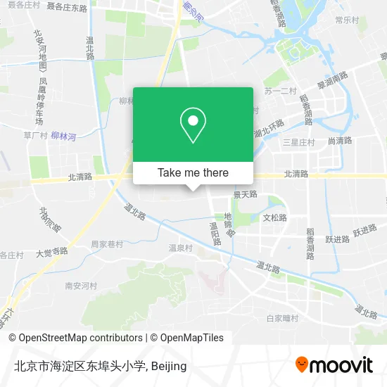 北京市海淀区东埠头小学 map