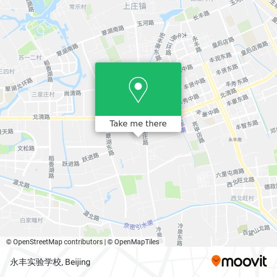 永丰实验学校 map