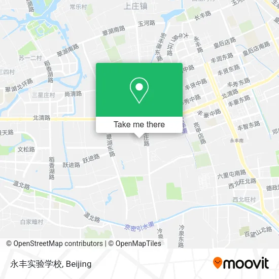 永丰实验学校 map