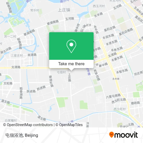 屯佃浴池 map