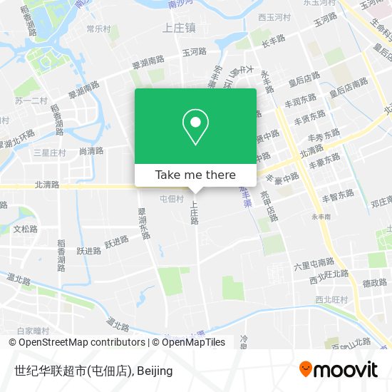 世纪华联超市(屯佃店) map