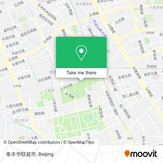 泰丰华联超市 map