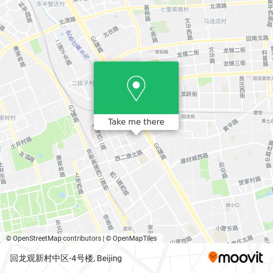 回龙观新村中区-4号楼 map