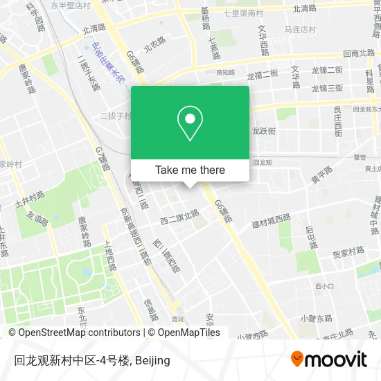 回龙观新村中区-4号楼 map