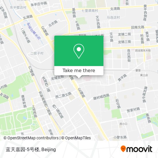 蓝天嘉园-5号楼 map
